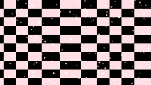 Seamless checkerboard pattern abstract background texture for design projects Stock Footage 337567684