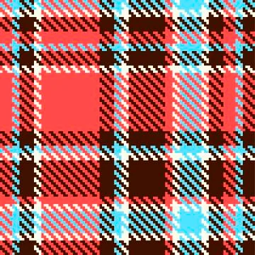 Seamless checkered color pattern Stock Illustration