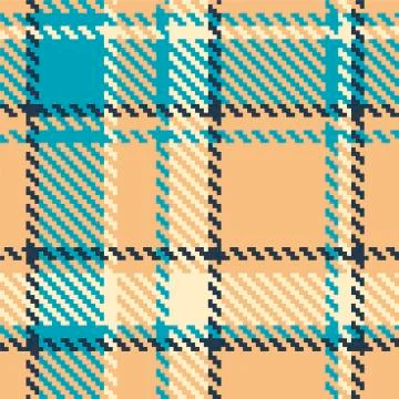 Seamless checkered color pattern Stock Illustration