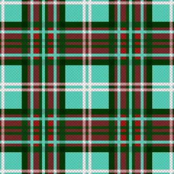 Seamless checkered contrast pattern Stock Illustration