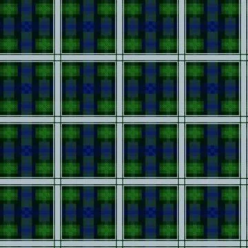 Seamless checkered dark vector pattern Illustrazione stock