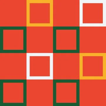 Seamless checkered linear grid pattern for Xmas, Christmas, and Happy New Yea Illustrazione stock