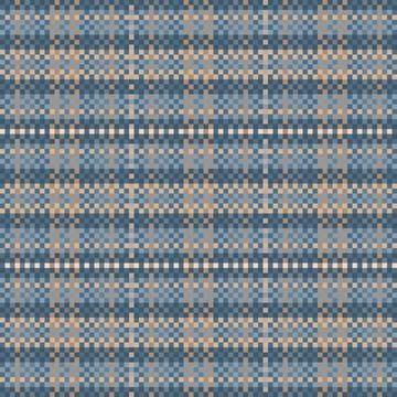 Seamless checkered pattern background. fabric texture. Vector. イラスト素材