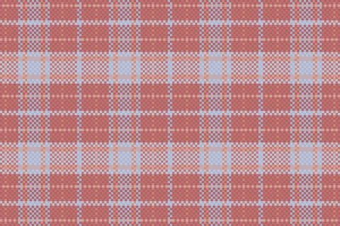 Seamless checkered pattern background. fabric texture. Vector. イラスト素材