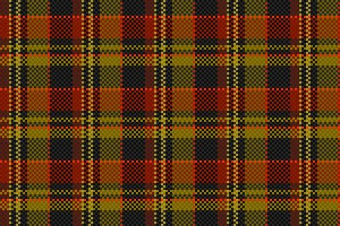 Seamless checkered pattern background. fabric texture. Vector. Stock Illustration