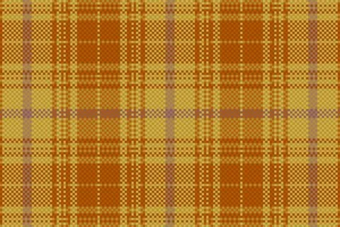 Seamless checkered pattern background. fabric texture. Vector. イラスト素材