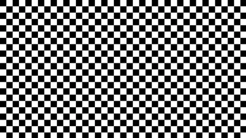 Seamless checkered pattern of black and white squares for an abstract textu.. Stock Illustration