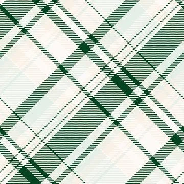 Seamless checkered pattern. Classic tartan plaid design in fresh green and li イラスト素材