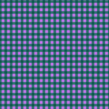 Seamless checkered pattern with hand drawn gingam checks Stock Illustration