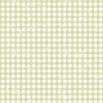 Seamless checkered pattern with hand drawn gingham checks textured, aged, f.. Stock Illustration