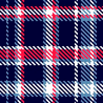 Seamless checkered pattern Stock Illustration