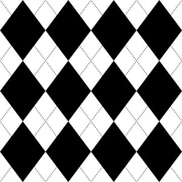 Seamless checkered pattern Stock Illustration