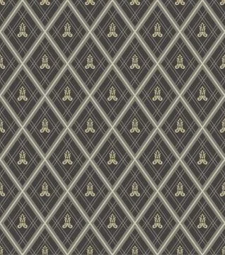 Seamless checkered pattern Illustration