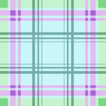 Seamless checkered pattern imitating the texture of the fabric. Stock Illustration