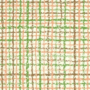 Seamless checkered pattern with pastel color. Stock Illustration