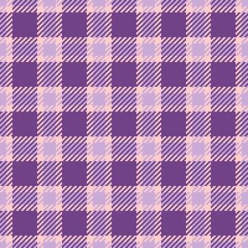Seamless checkered pattern, purple, pink, and lavender tones. Classic design  イラスト素材
