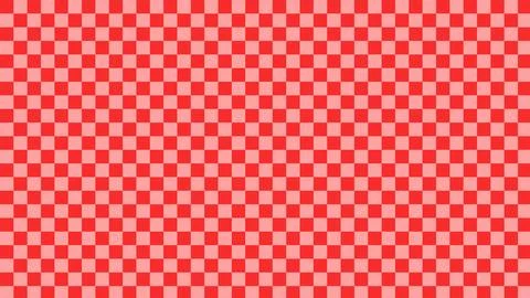 Seamless checkered pattern in two shades of red squares for an abstract tex.. Stock Illustration