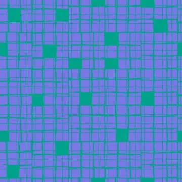 Seamless checkered repeating pattern for wrapping paper, surface design and o Stock Illustration