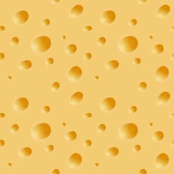 Seamless Cheese Pattern Stock Illustration