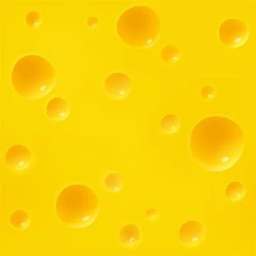 Seamless cheese pattern Stock Illustration