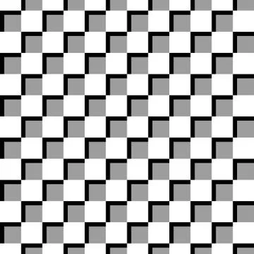 Seamless chess board vector pattern shadow texture Stock Illustration