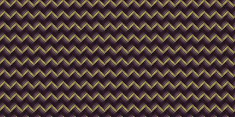 Seamless chevron geometric pattern retro vintage Zigzag lines background Stock Illustration