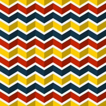 Seamless chevron pattern. Vector background. Illustrazione stock