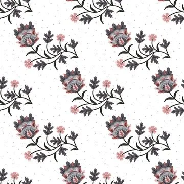 Seamless chintz pattern Stock Illustration
