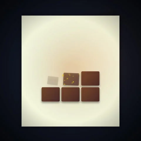 Seamless Chocolate Bar Grid Pattern Background, Sweet Food Texture Stock Footage 348199007