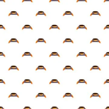 Seamless chocolate cake pattern for food background design Stock Illustration