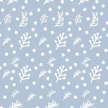 Seamless Christmas illustrations. Abstract  Pattern with Christm Stock Illustration