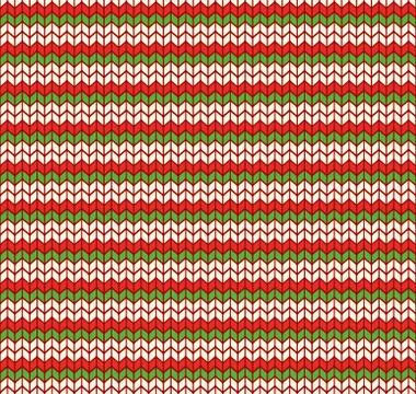 Seamless Christmas Pattern Stock Illustration