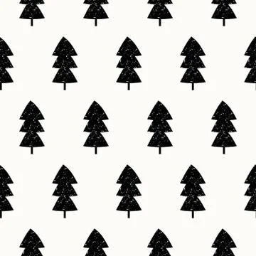 Seamless Christmas Pattern Stock Illustration