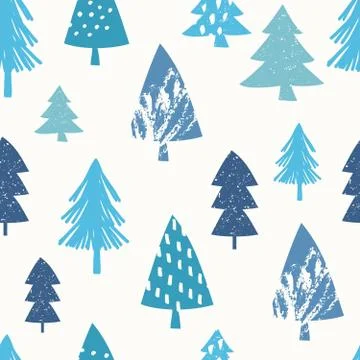 Seamless Christmas Pattern Stock Illustration