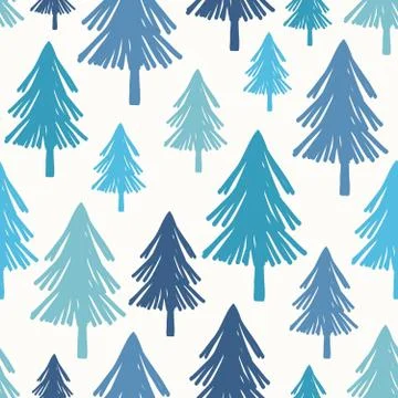 Seamless Christmas Pattern Stock-Illustration
