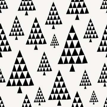 Seamless Christmas Pattern Stock Illustration