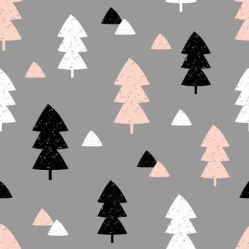 Seamless Christmas Pattern Stock Illustration