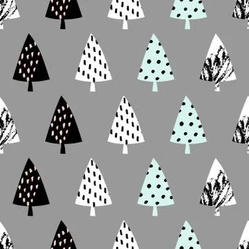 Seamless Christmas Pattern Stock Illustration