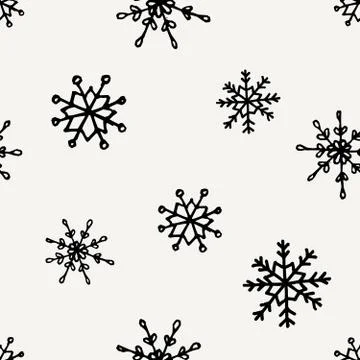 Seamless Christmas Pattern Illustrazione stock
