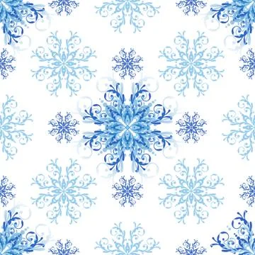 Seamless christmas pattern Stock Illustration