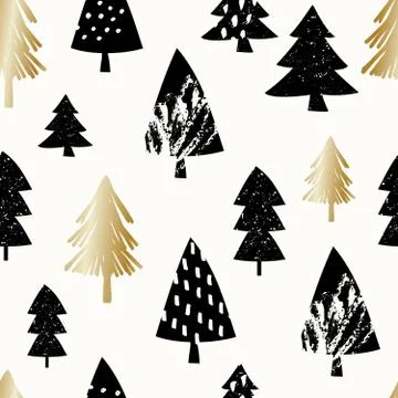 Seamless Christmas Pattern Stock-Illustration