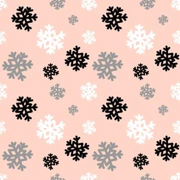 Seamless Christmas Pattern Illustrazione stock