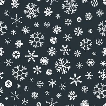 Seamless Christmas pattern Stock Illustration