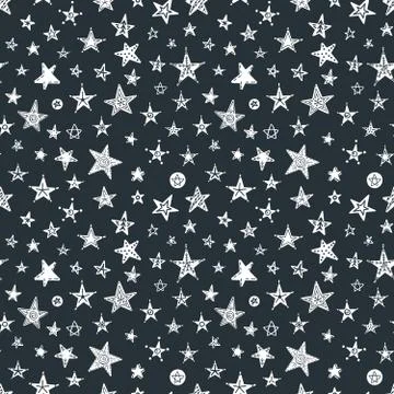 Seamless Christmas pattern Stock Illustration