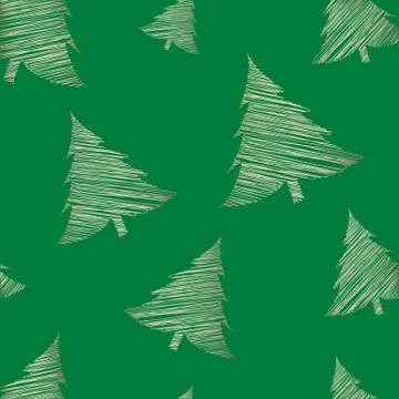 Seamless christmas pattern with special design Stock Illustration