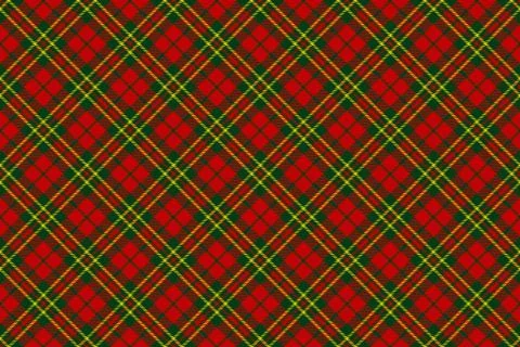 Seamless christmas tartan pattern Ilustración de archivo