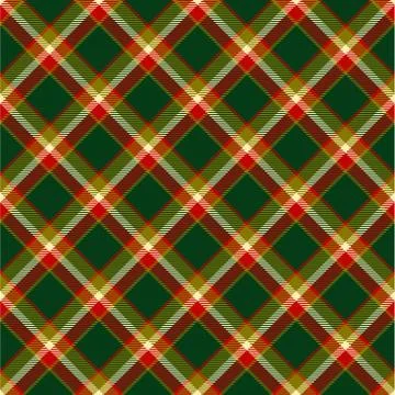 Seamless christmas tartan pattern Ilustración de archivo