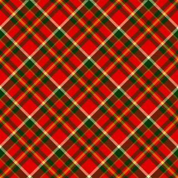 Seamless christmas tartan pattern Ilustración de archivo