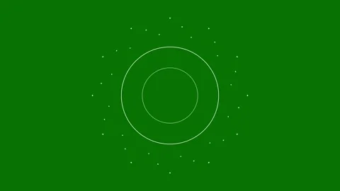 Seamless Circle Blast Animation with Glowing Ellipse Effects Stock Footage 332910438