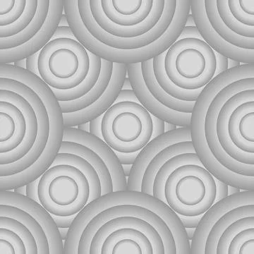Seamless circle linear pattern. Geometric weave backdrop. graphic print texture Stock Illustration